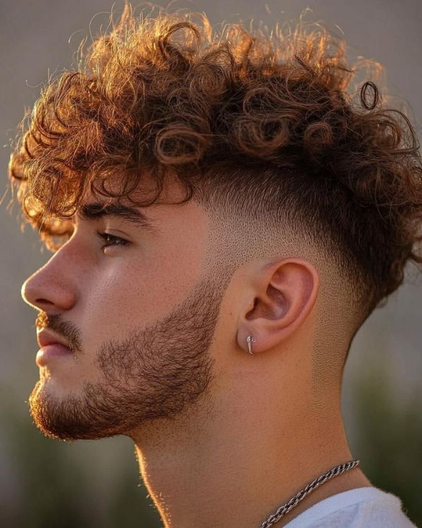 curly haircut