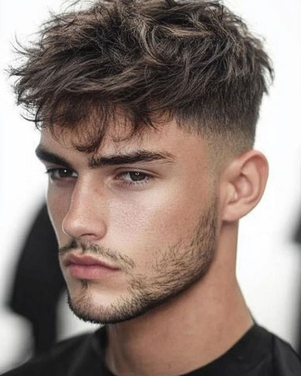 Short Stylish Fringe Cut