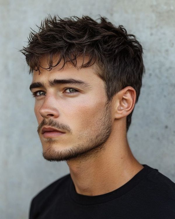 Short Scruffy Hair